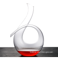 Lead-Free Crystal Swan Wine Decanter Glass Carafe